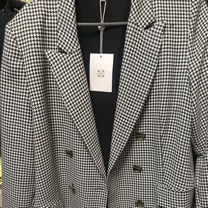 Houndstooth Blazer